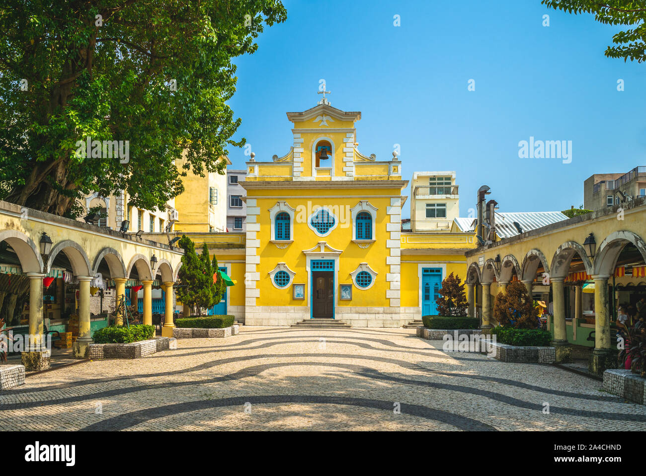 Kapelle des Hl. Franz Xaver in Macau, China Stockfoto