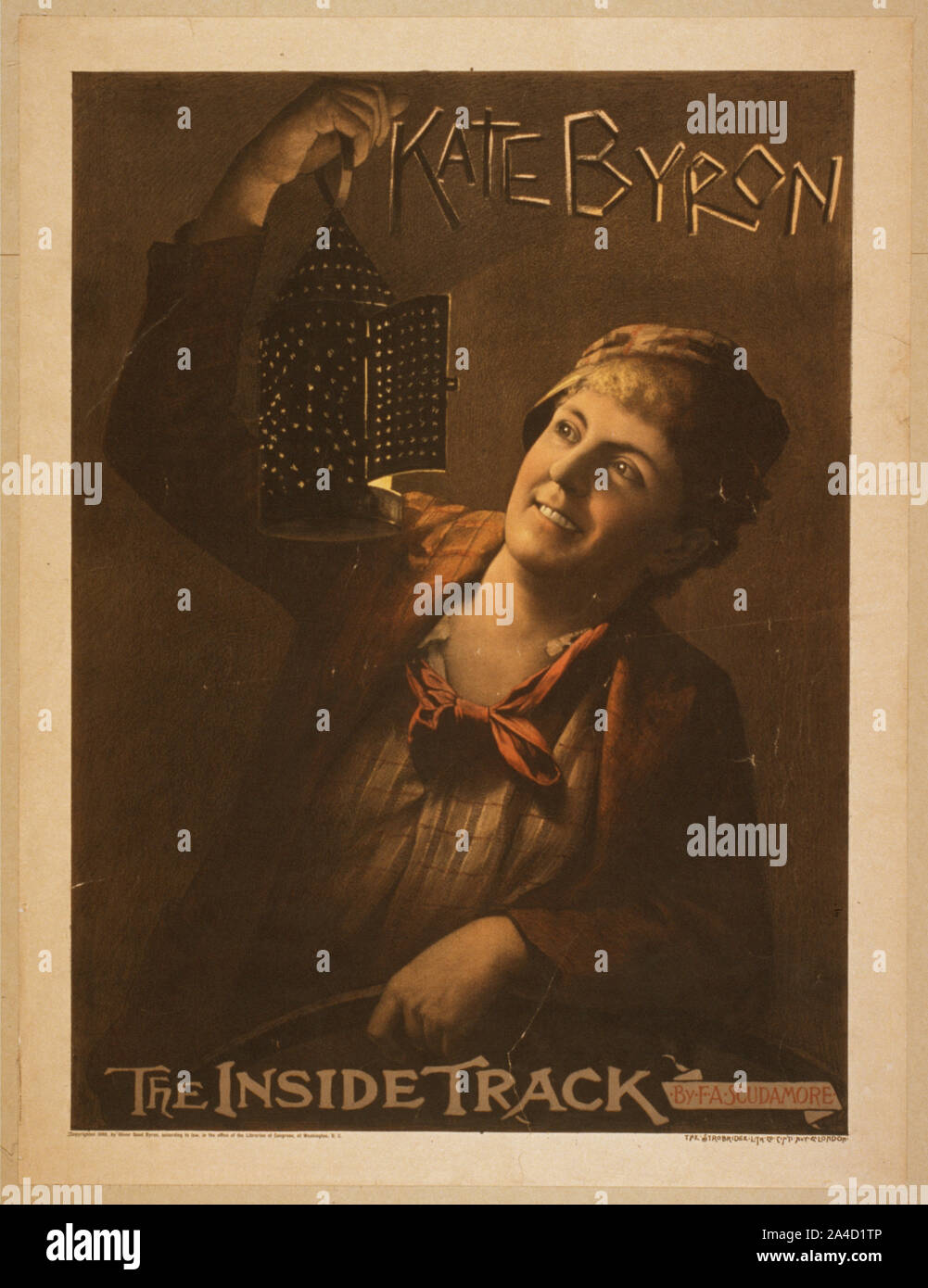 Die innere Schiene von F.A. Scudamore. Stockfoto
