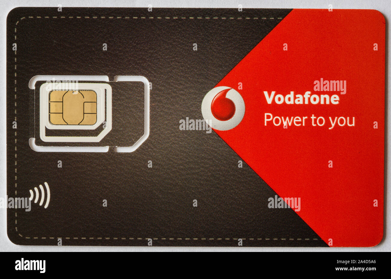 SIM-Karten für Mobiltelefone, verschiedene Größen, Mikro, Nano-SIM, Stockfoto
