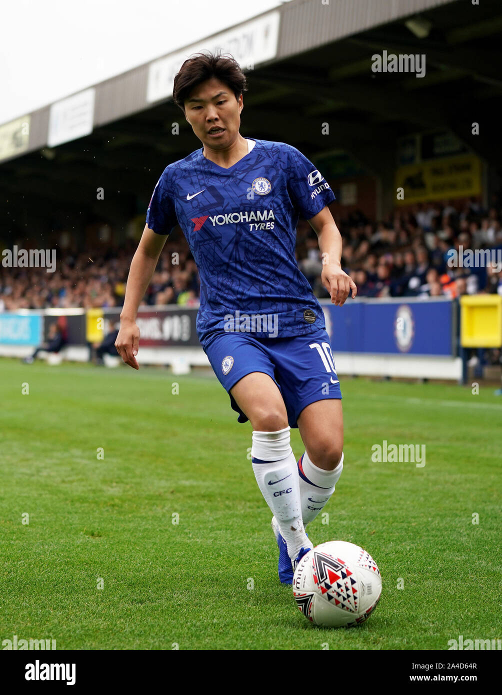 So Yun Ji während Super der FA Frauen Liga Spiel bei Kingsmeadow, Kingston Upon Thames. Stockfoto