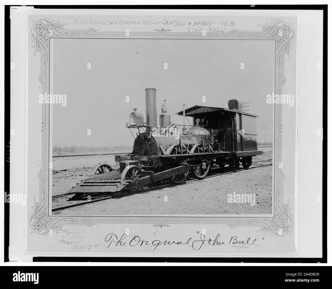 Die ursprüngliche John Bull Stockfoto Die ursprüngliche John Bull Stockfoto