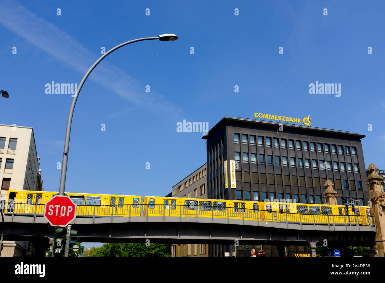 Bhf Bülowstraße, die U-Bahn Station, Berlin, Deutschland Stockfoto