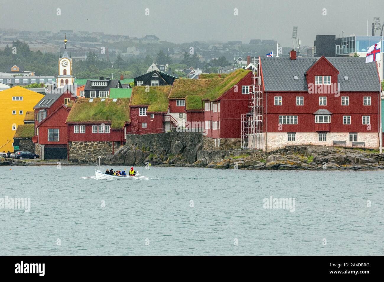 Tórshavn, DER HAUPTSTADT DER FÄRÖER, Dänemark, Europa Stockfoto