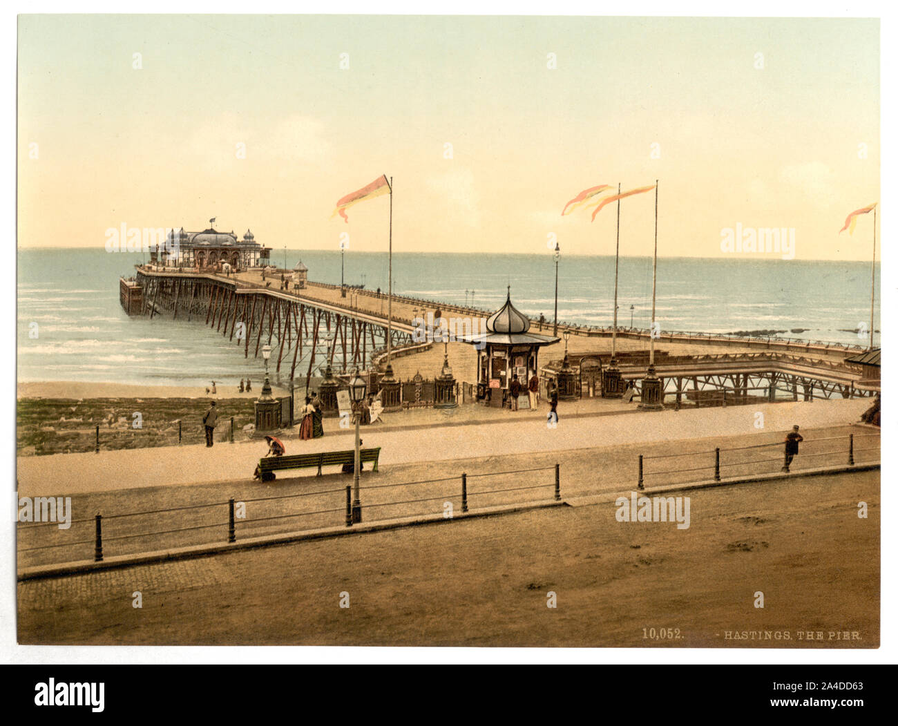 Der pier, Hastings, England Stockfoto
