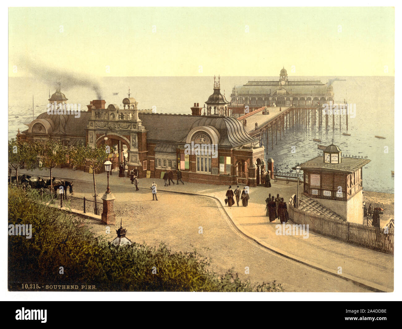 Der Pier, Southend-on-Sea, England Stockfoto