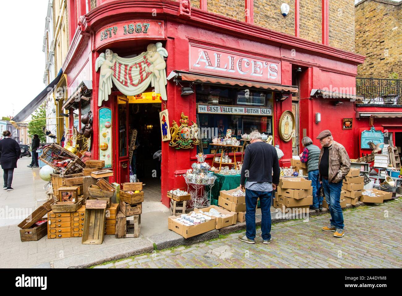 ALICE'S, Antiquitäten Shop, berühmt durch die paddington Filme