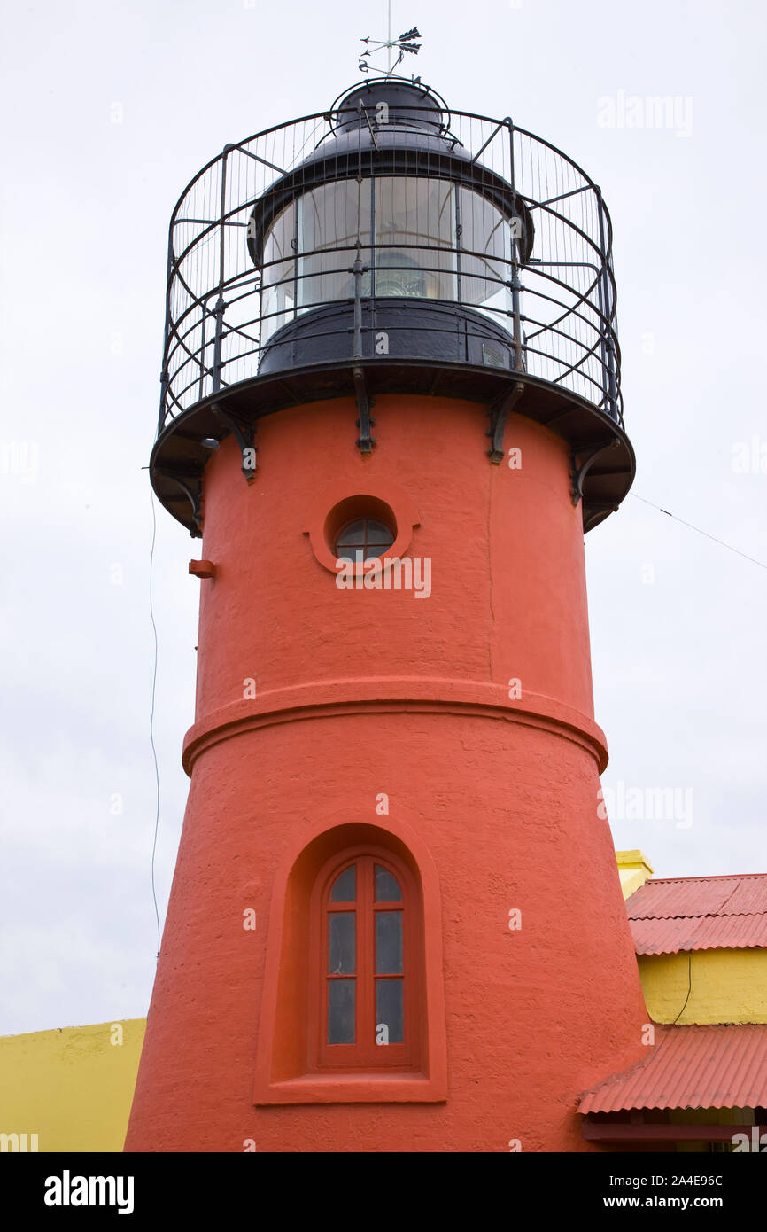 Faro de Punta Delgada, Peninsula Valdes, Patagonien, Argentinien Stockfoto