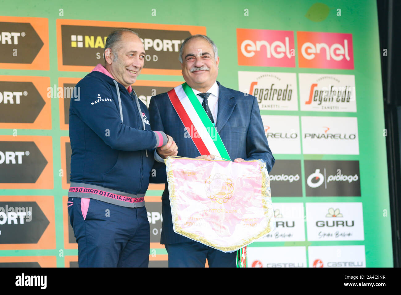 IL Giro di Lombardia 2019 Radtour der Lombardei Comer see Italien Stockfoto