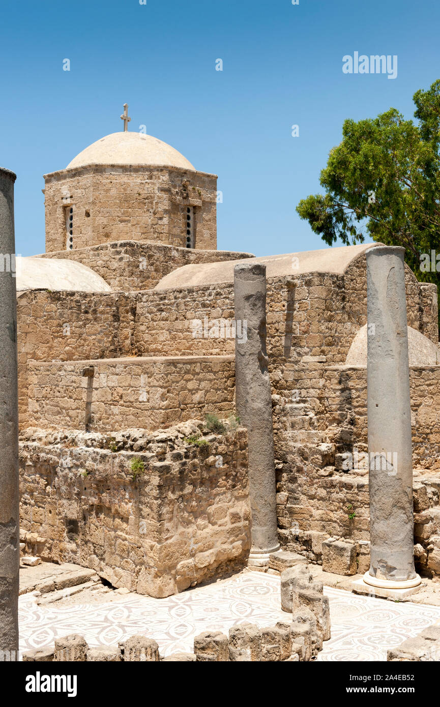 Agia Kyriaki Kirche in Paphos, Zypern Stockfoto