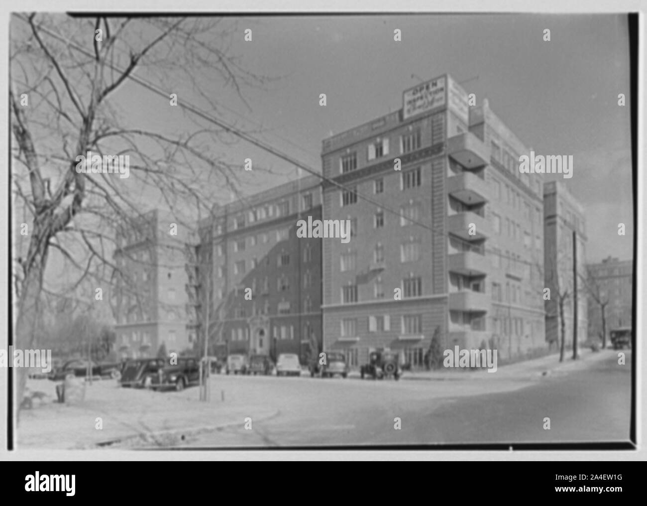 Thomas Jefferson Apartments, Forest Hills, Long Island. Stockfoto