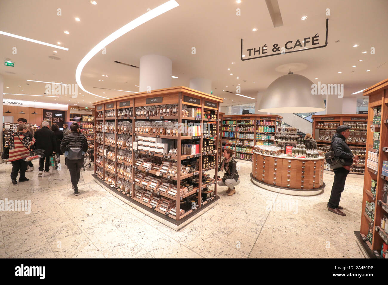 LA GRANDE EPICERIE, PARIS Stockfoto