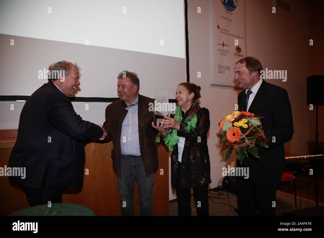 Annette und Klaus Scheurich, Görlitzer, Meridian Naturfilmpreis Stockfoto