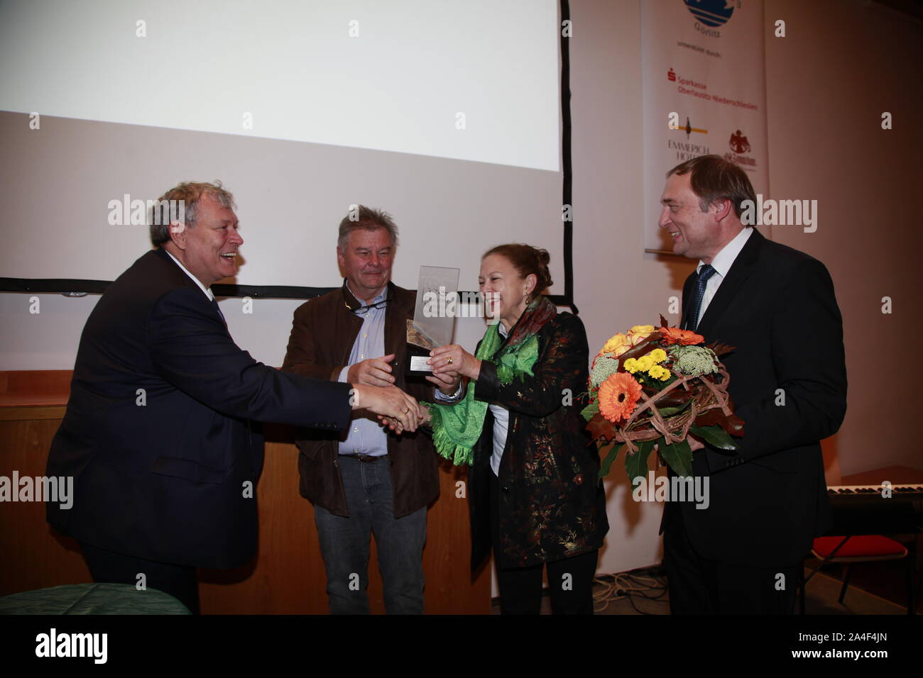 Annette und Klaus Scheurich, Görlitzer, Meridian Naturfilmpreis Stockfoto