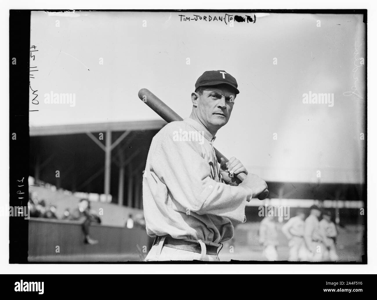 Tim Jordan, 1B, 1911-12 Toronto, Toronto (Baseball) Stockfoto