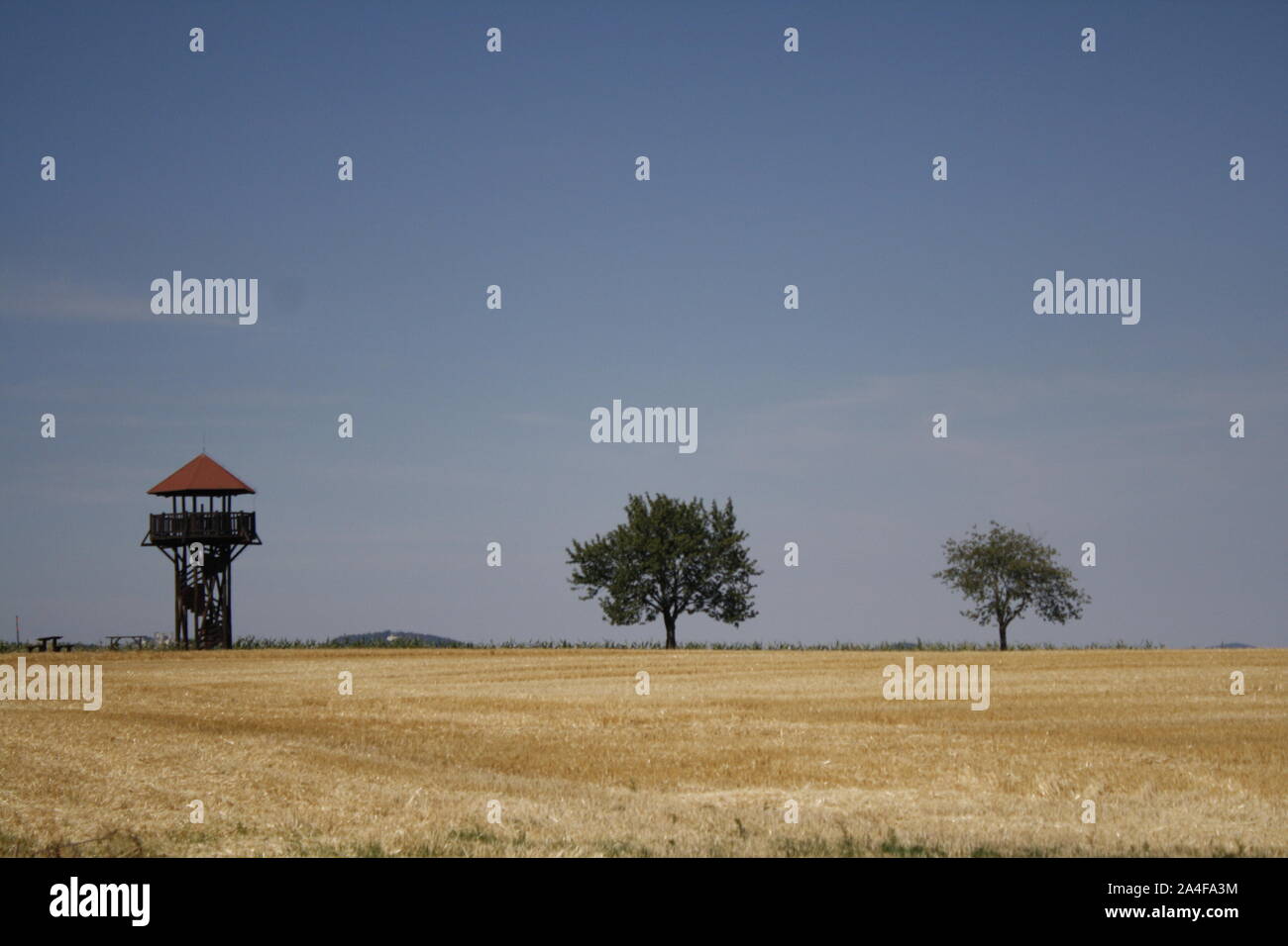 Landschaft der tschechischen Natur Stockfoto