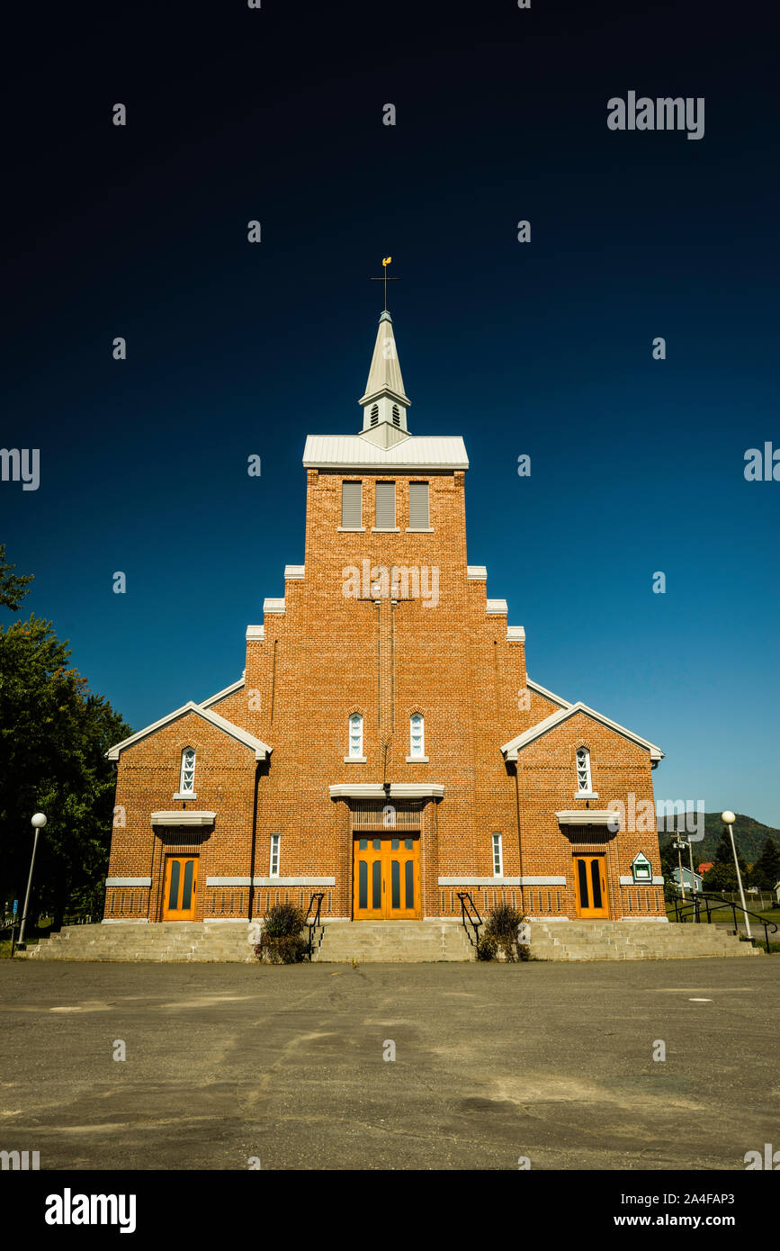 Kirche Maria, Quebec, CA Stockfoto