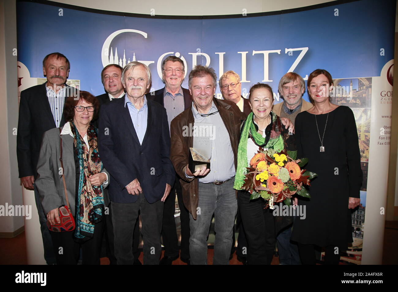 Annette und Klaus Scheurich für den Görlitzer Meridian Naturfilmpreis 2019 Stockfoto