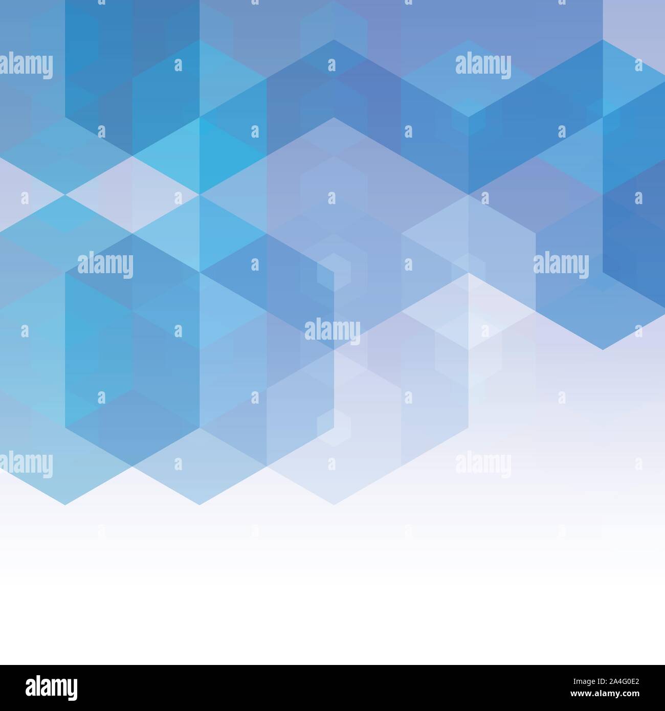 Zusammenfassung Hintergrund des blauen Sechsecke, vektor design. Stock Vektor