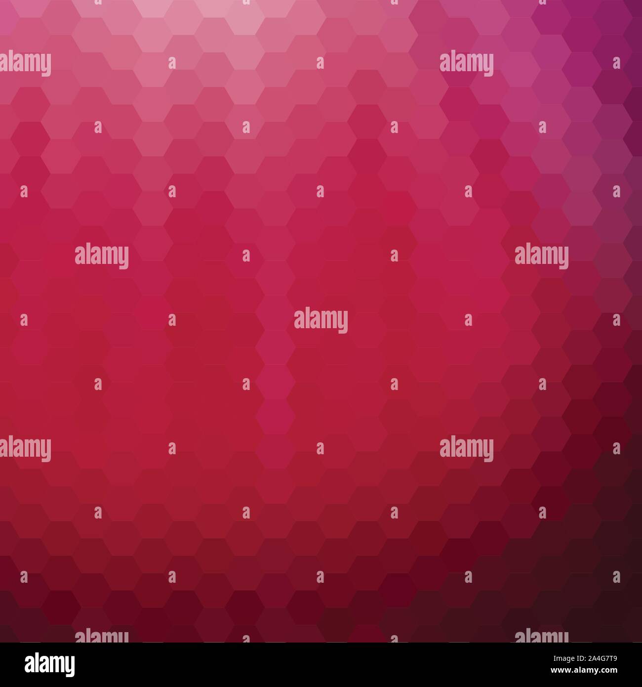 Sechseck Rot nahtlose Muster. Eps 10. Stock Vektor