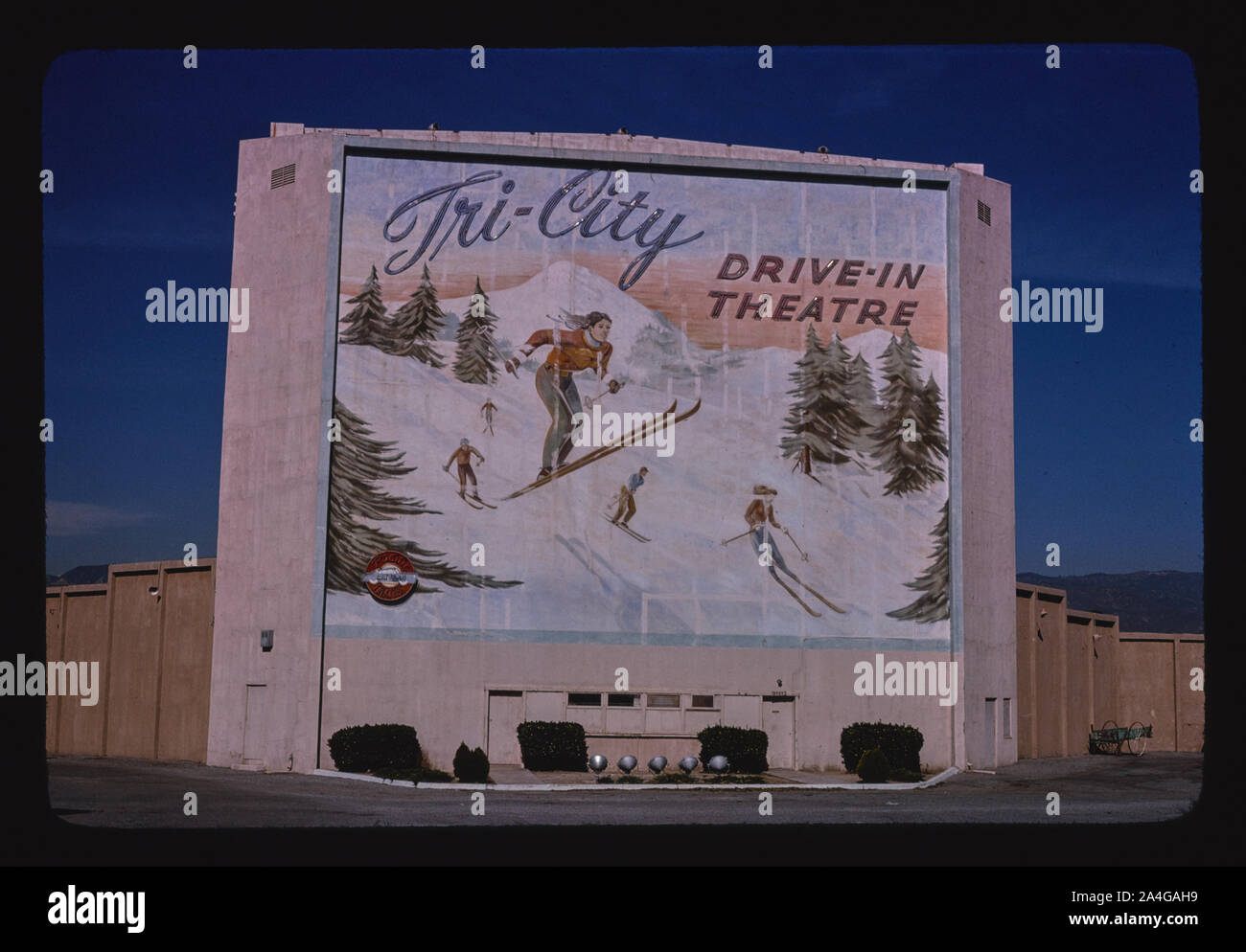 Tri City Drive-In, Redlands Boulevard, Loma Linda, Kalifornien Stockfoto