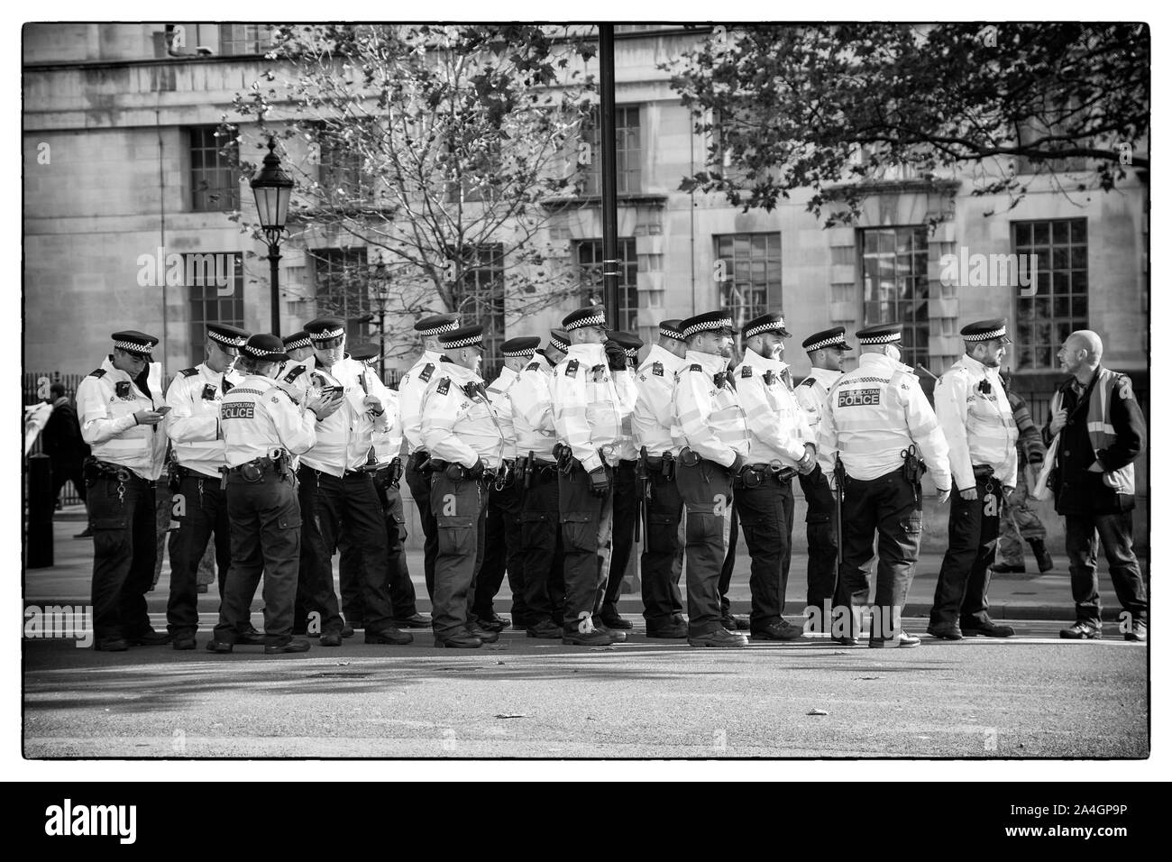 London UK 9th October 2019: Extinction Rebellion Protest. Quelle: Ian Humphreys Stockfoto