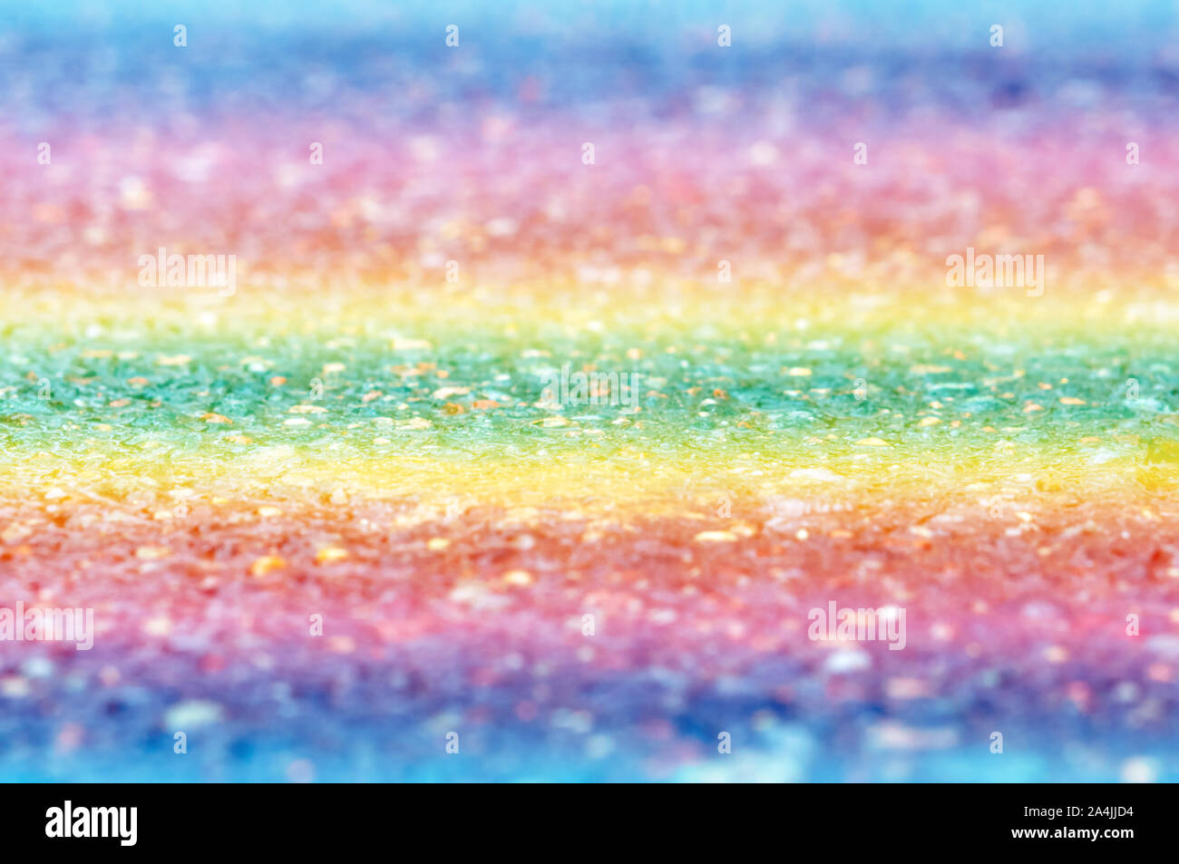 Grün, Gelb, Rot bokeh Linien, abstrakte Gelb Rot Grün, digitale füllen Textur Stockfoto