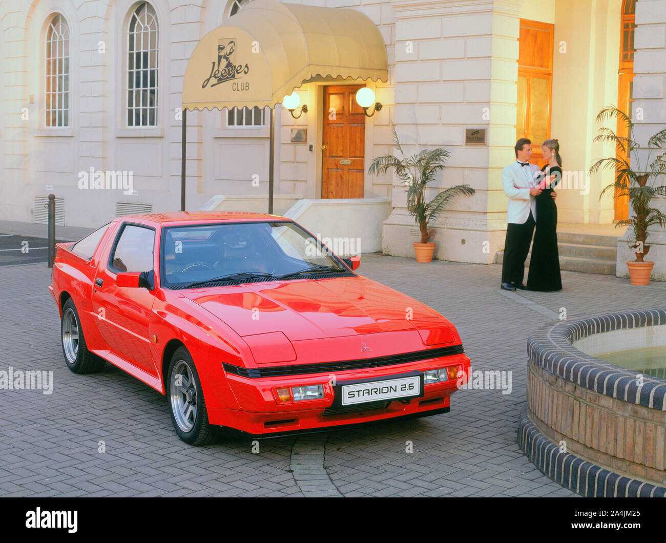 1989 Mitsubishi Starion 2.6. Stockfoto
