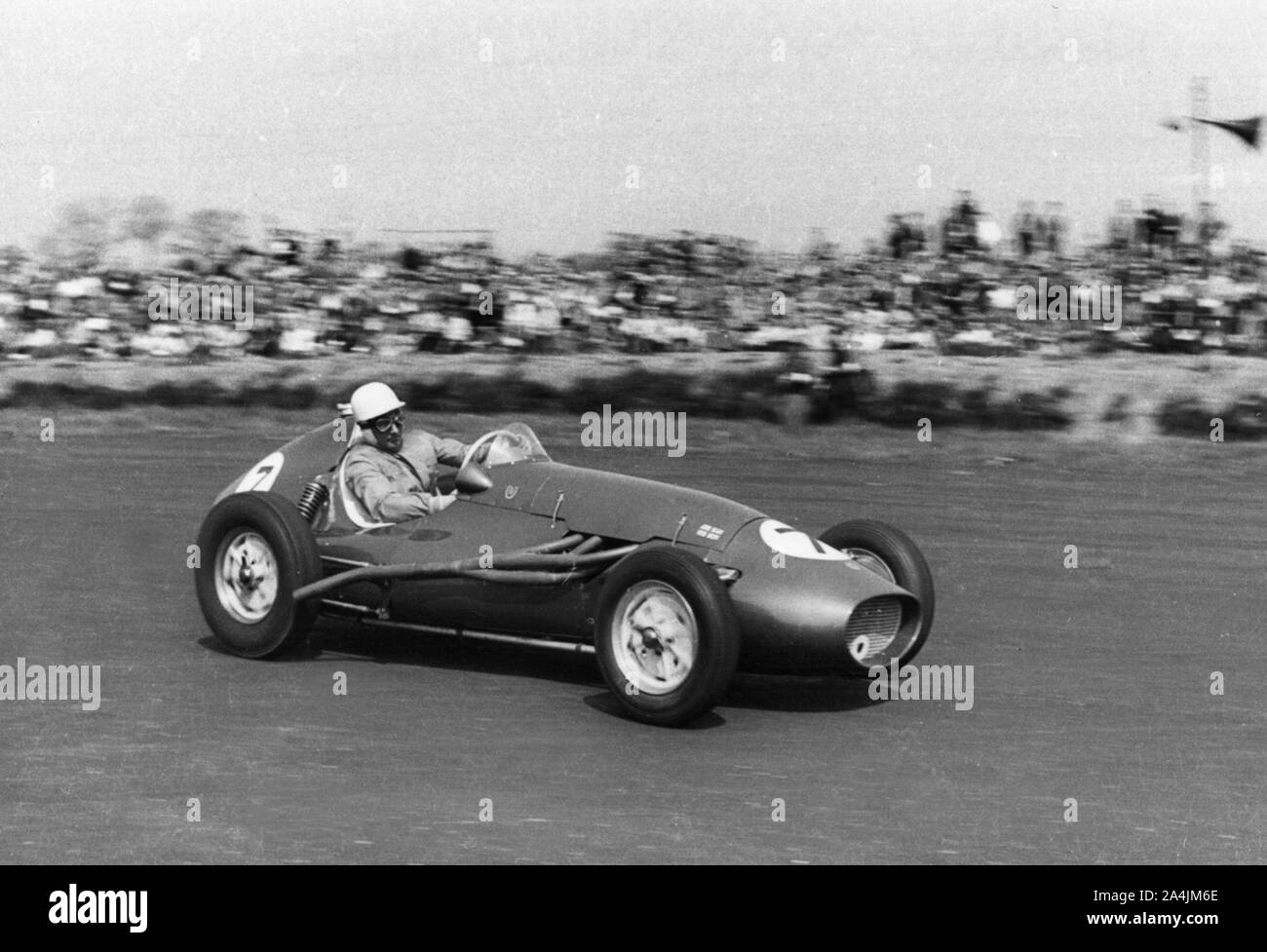 Cooper - Alta T24, Stirling Moss, International Trophy Rennen Silverstone 1953. Stockfoto