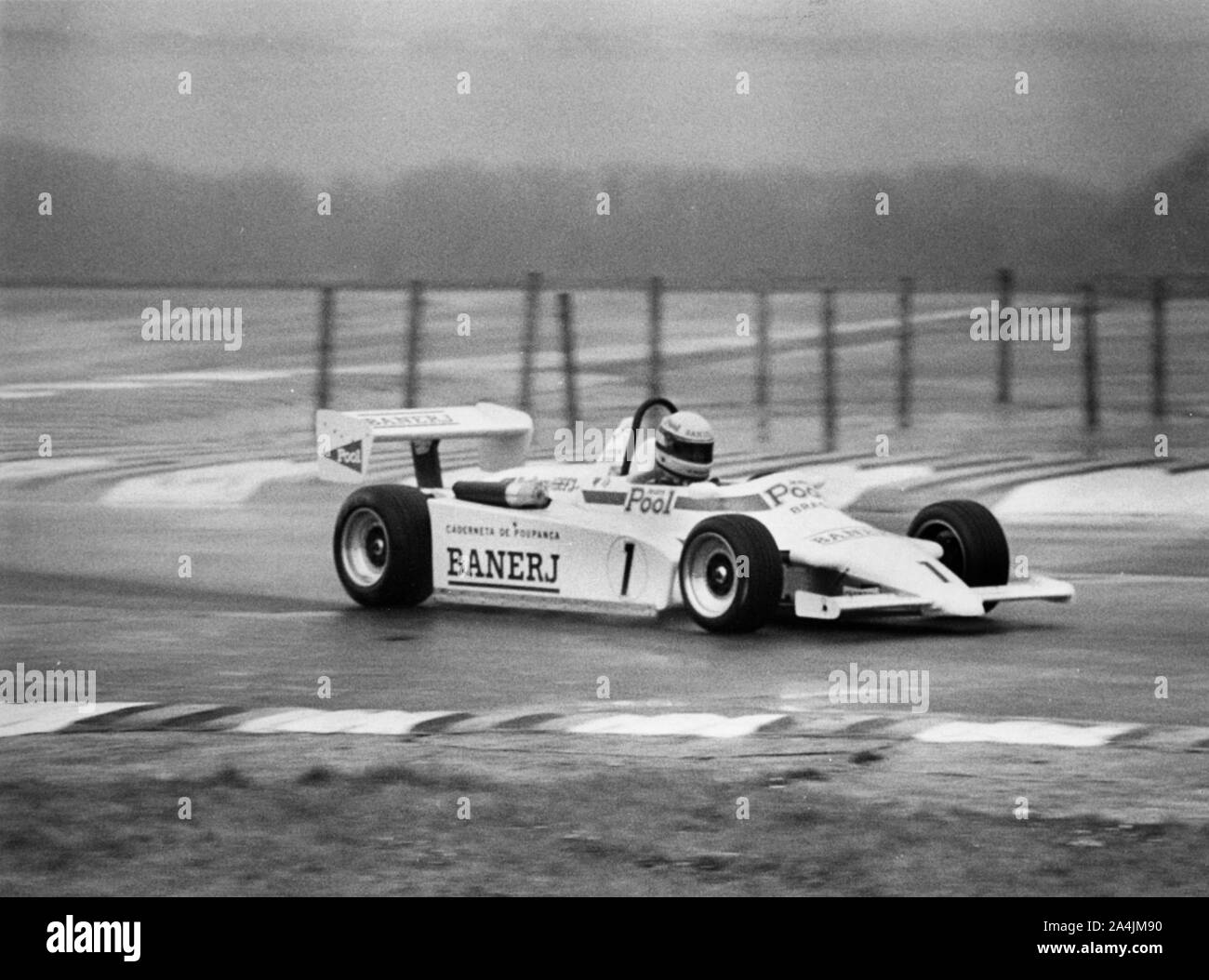 Ralt RT3, Ayrton Senna, Formel 3 in Thruxton 4. April 1983. Stockfoto