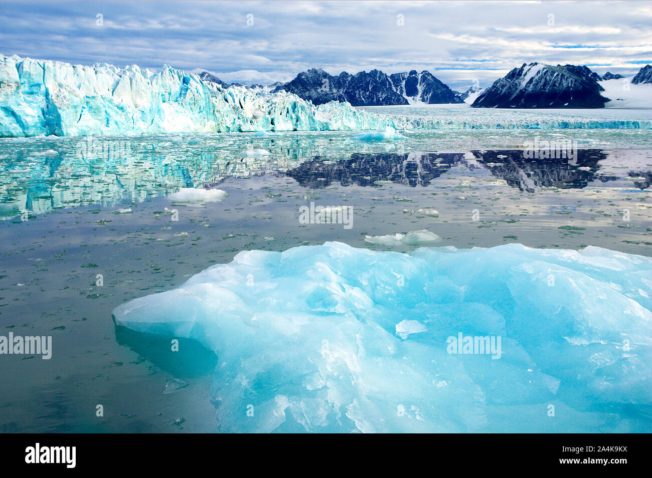 Svalbard Spitzbergen Stockfoto