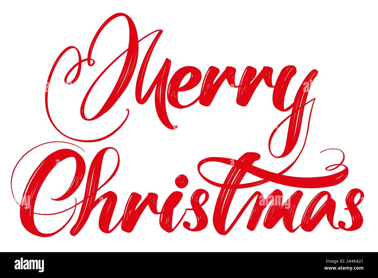 Frohe Weihnachten Kalligraphie Schrift Text Symbol Des Christentums