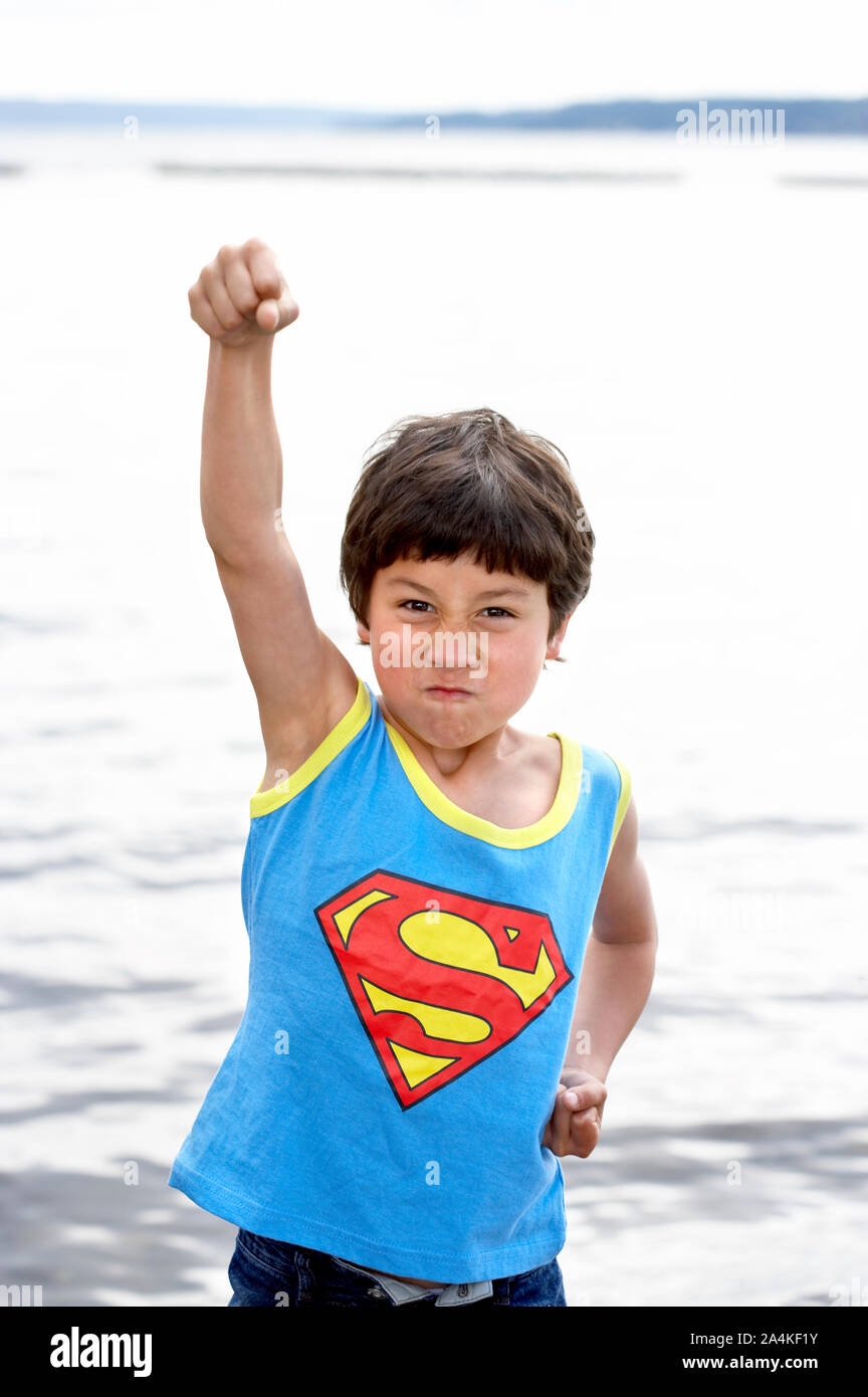 Superman-power-yess Stockfoto