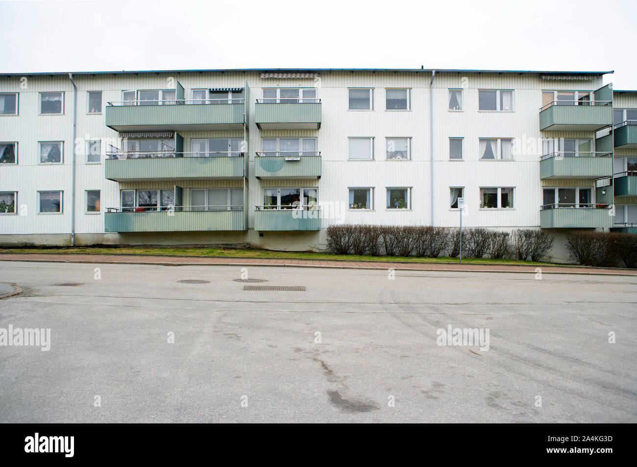 Appartementhaus Stockfoto