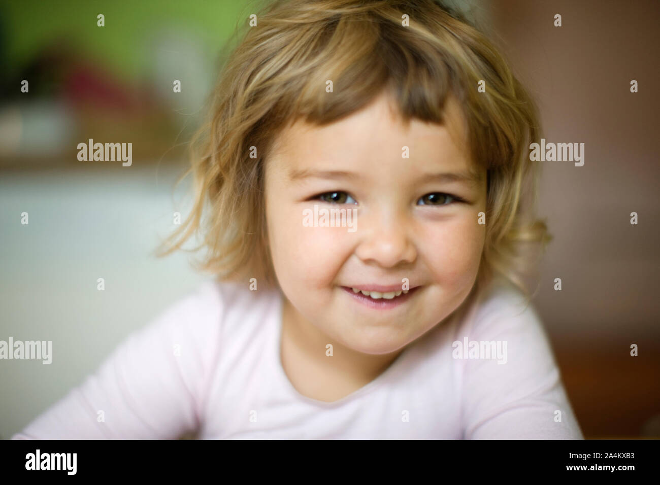 Portrait von Mädchen Stockfoto