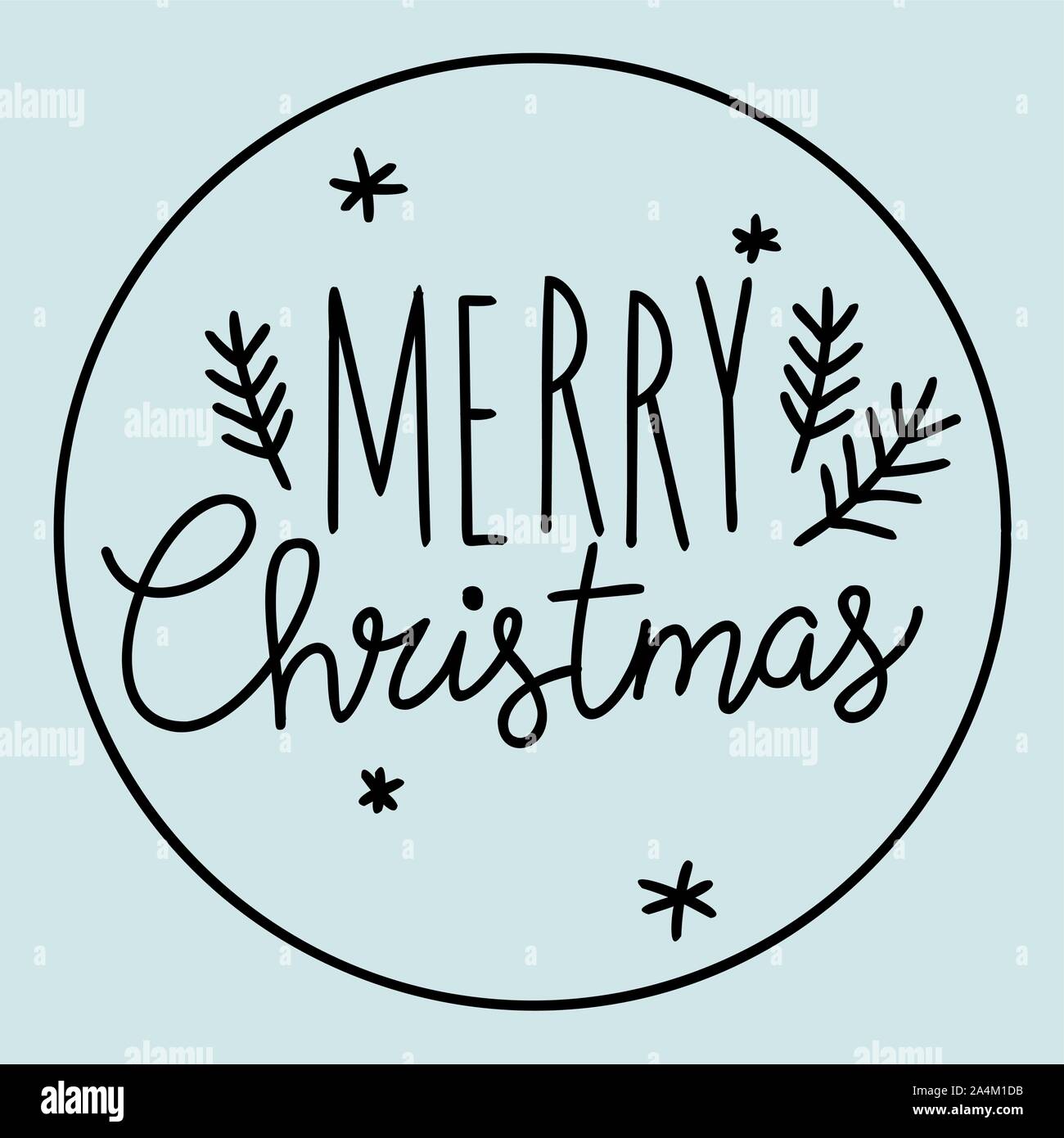 Urlaub Vektor Schriftzug Stock Vektor