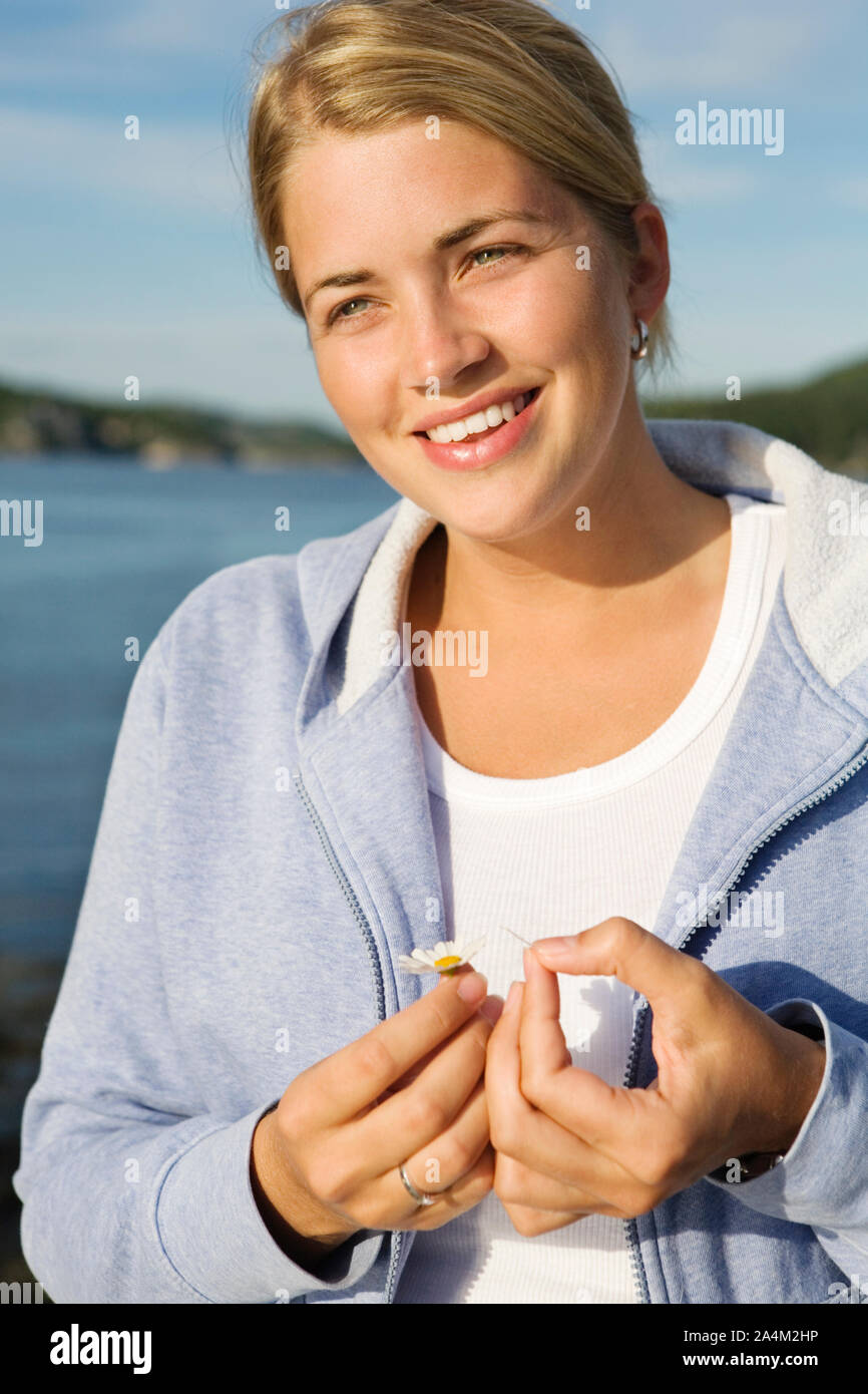 Liebt mich - liebt mich nicht Stockfoto