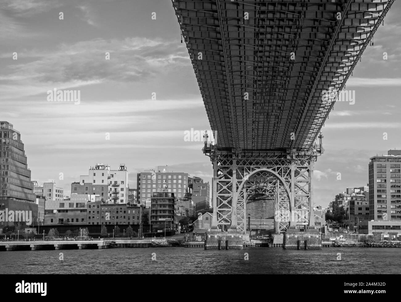 Skyline von Brooklyn Stockfoto