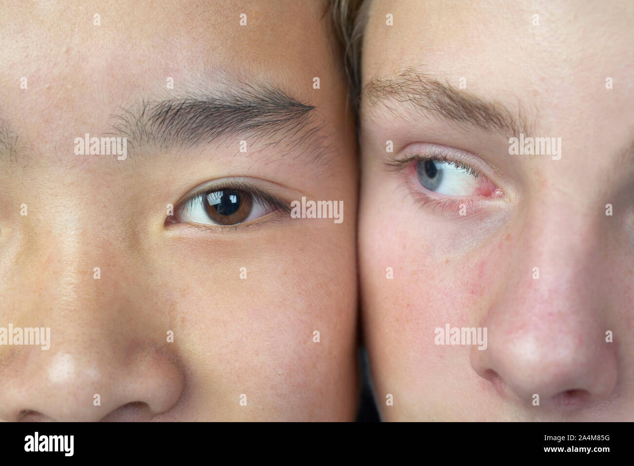 Ethnisch verschieden - Multikulturell Stockfoto