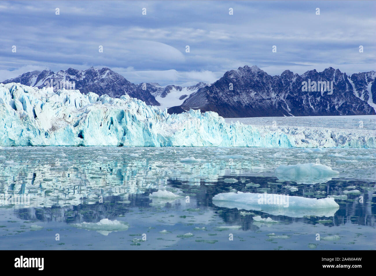 Svalbard Spitzbergen Stockfoto