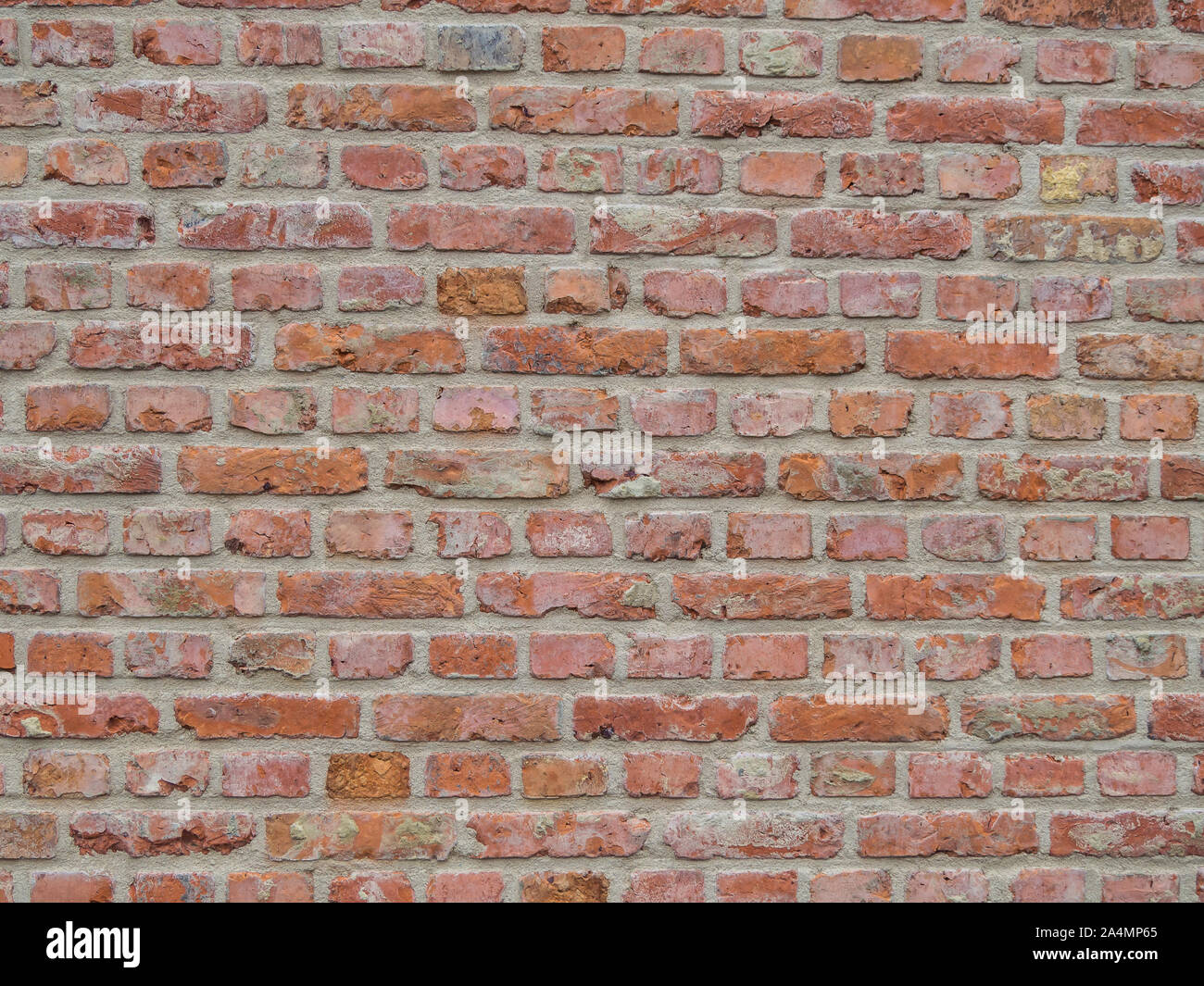 rote Ziegel Wand Textur Hintergrund Stockfoto