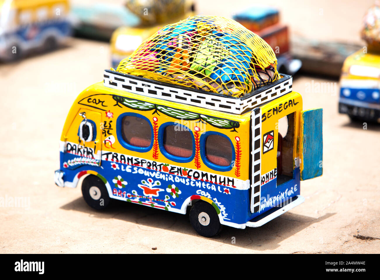 Spielzeug bus Stockfoto