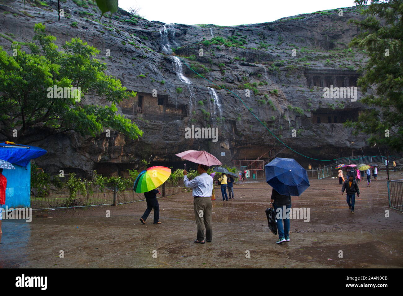 Pune und Khandla Reise Stockfoto