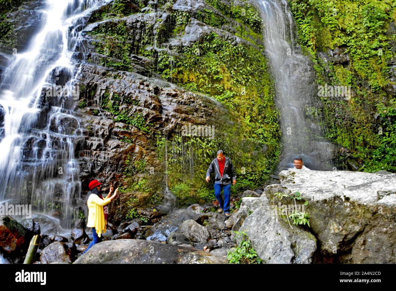 Reisen in Pelling, Sikkim in Indien Stockfoto