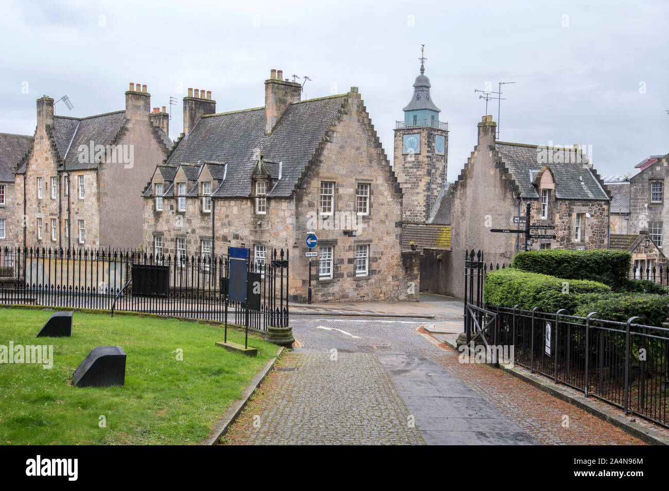 Unter Stirling Castle Stockfoto