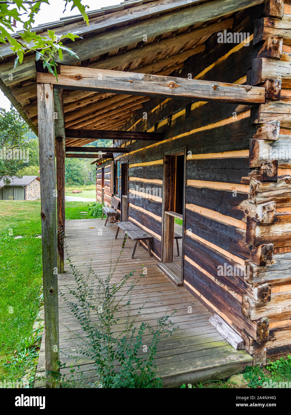 Vance Geburtsort State in Weaverville North Carolina Stockfoto