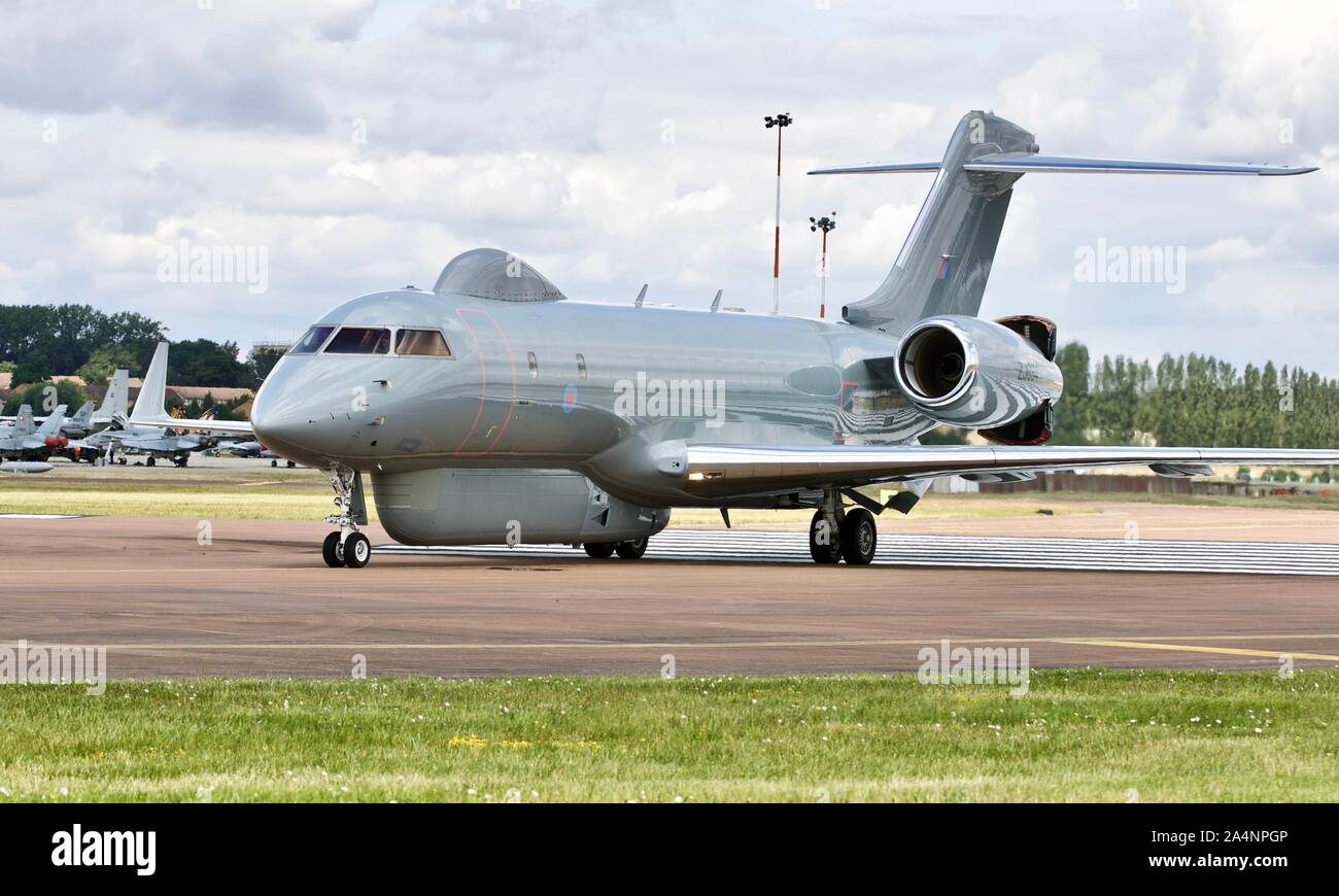 Royal Air Force Raytheon Sentinel R1 überwachungsflugzeuge an der Royal International Air Tattoo 2019 Stockfoto