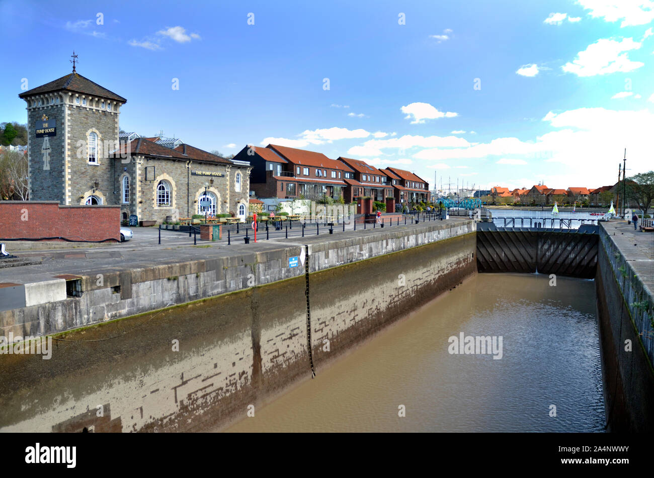 Das pumpenhaus hotwells, Bristol, Großbritannien Stockfoto