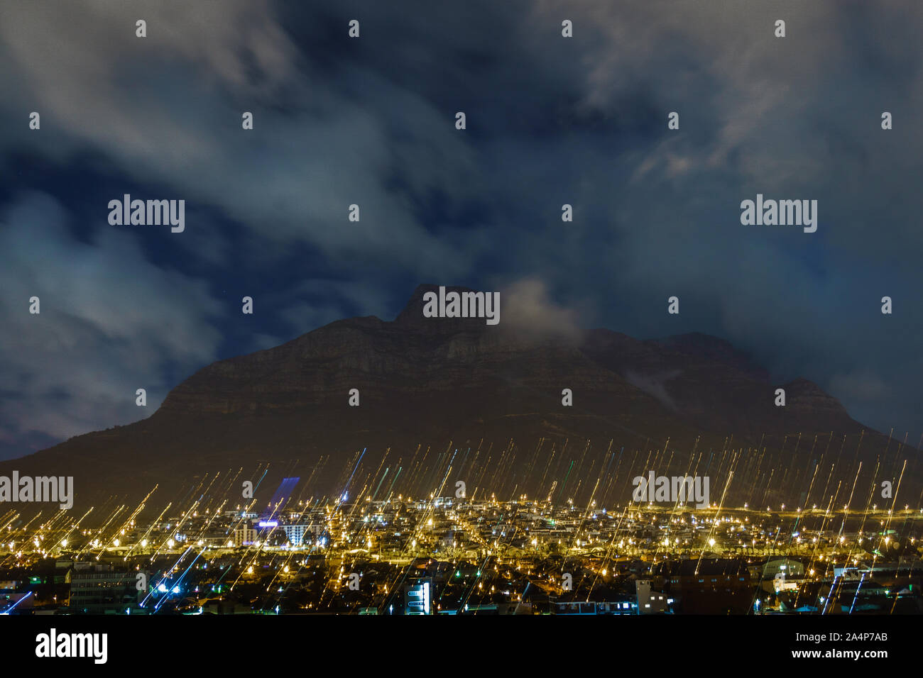 Devil's Peak ist Teil von Kapstadt und den Tafelberg, das die Südafrikanische Stadt macht Platz als eines der schönsten Reiseziele der Welt Stockfoto