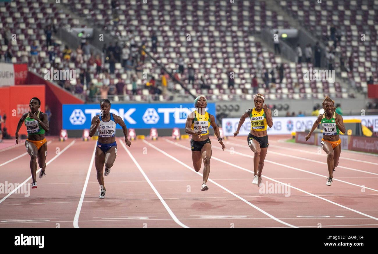 17. IAAF Leichtathletik WM 2019 Stockfoto