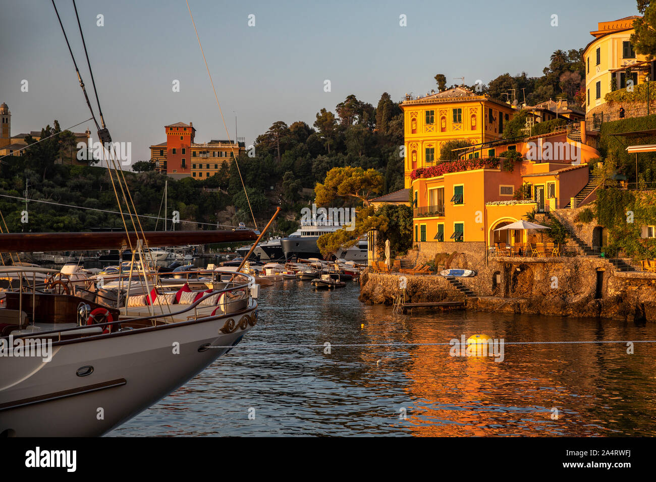 Portofino, Italien Stockfoto